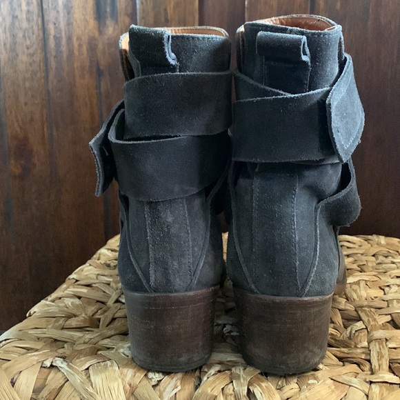 P. Monjo Suede ankle boots - Picture 3 of 7